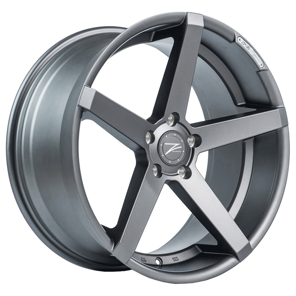 Z-PERFORMANCE ZP.06 hliníkové disky 9x18 5x120 ET35 Matte Gunmetal