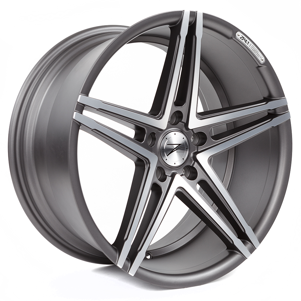 Z-PERFORMANCE ZP4.1 hliníkové disky 9x20 5x112 ET35 Matte Gunmetal/Polish