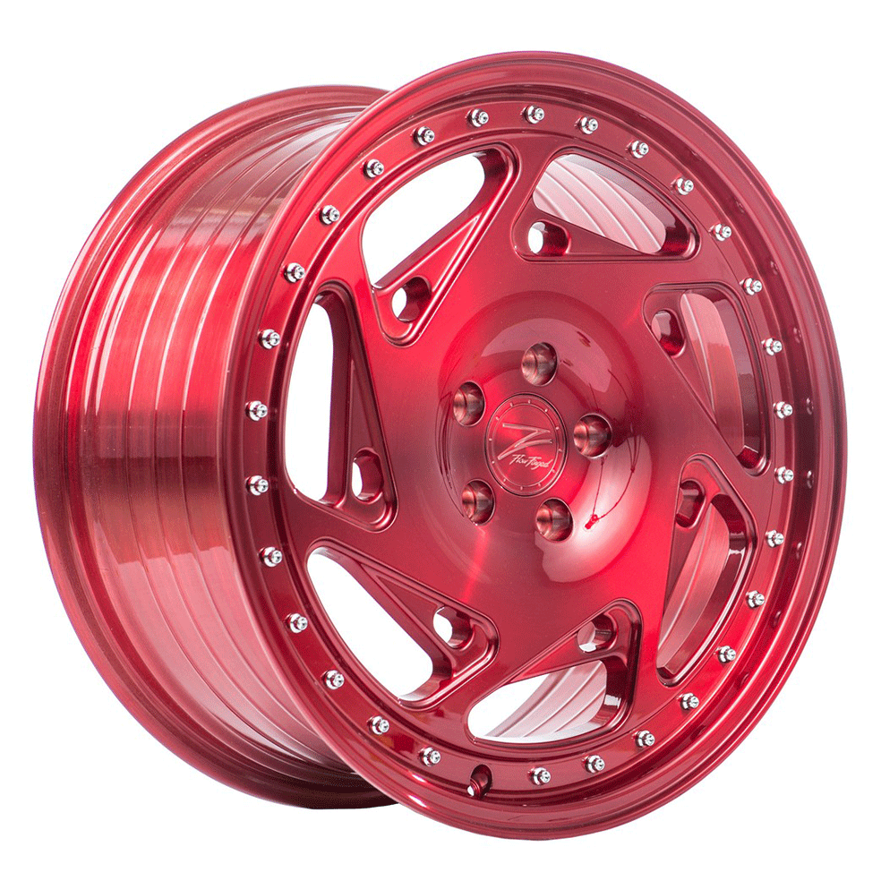 Z-PERFORMANCE ZP5.1 hliníkové disky 8,5x19 5x112 ET45 Brushed Candy Red